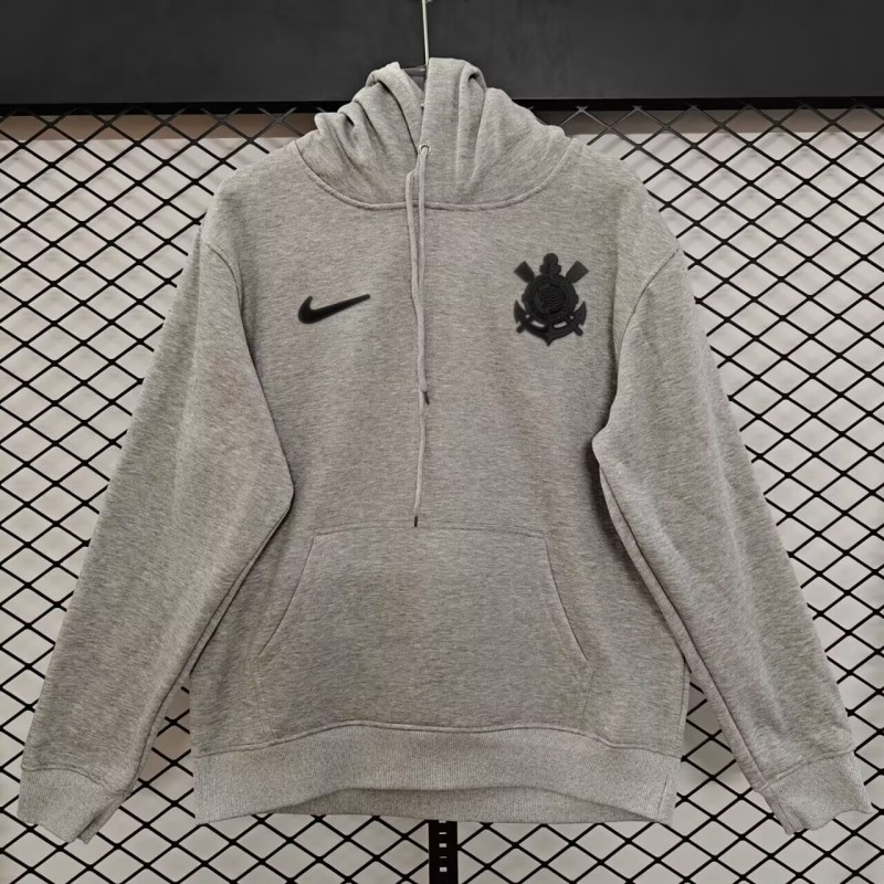 2025-26 Mens Corinthians Gray Hoodie hoody Jersey