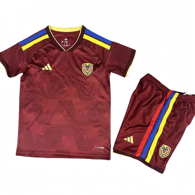2026-27 Kids Venezuela Home Soccer Jersey