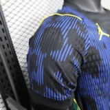 2026-27 Mens Brazil away blue Player version soccer jersey