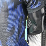 2026-27 Mens Brazil away blue Player version soccer jersey