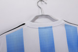 2018 Mens Argentina Home Retro soccer Jersey