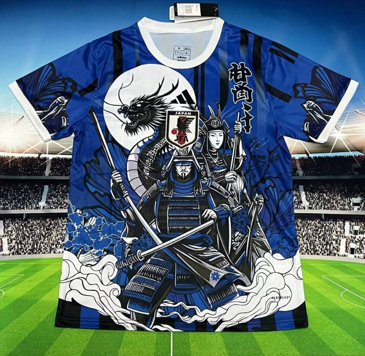 2025-26 Mens Japan Special Edition blue Soccer Jersey