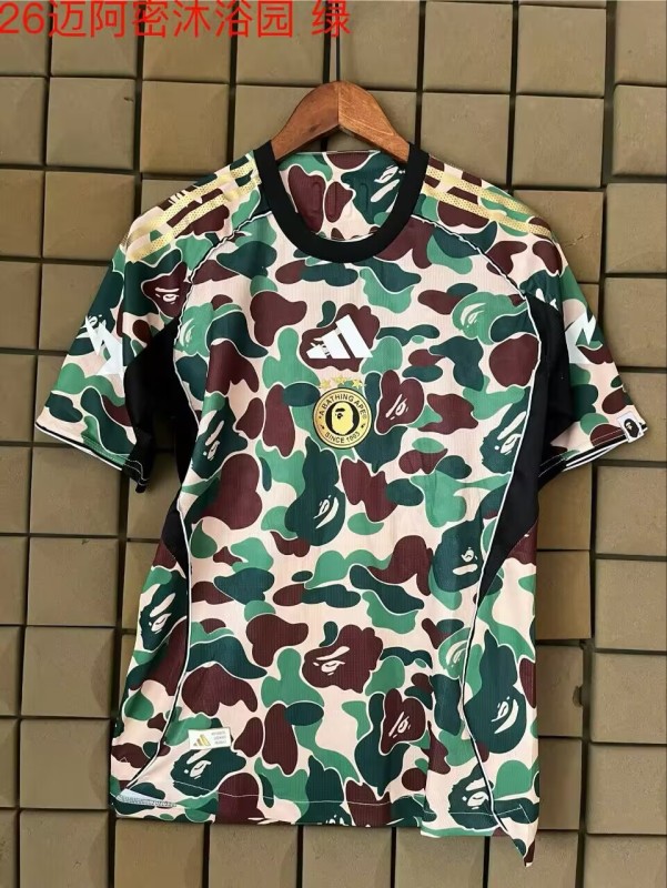 2025-26 Mens Inter Miami Green Joint Edition  Soccer Jersey