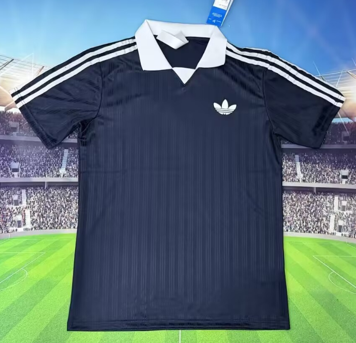 2025-26 Mens Ad Casual Edition blue polo soccer jersey