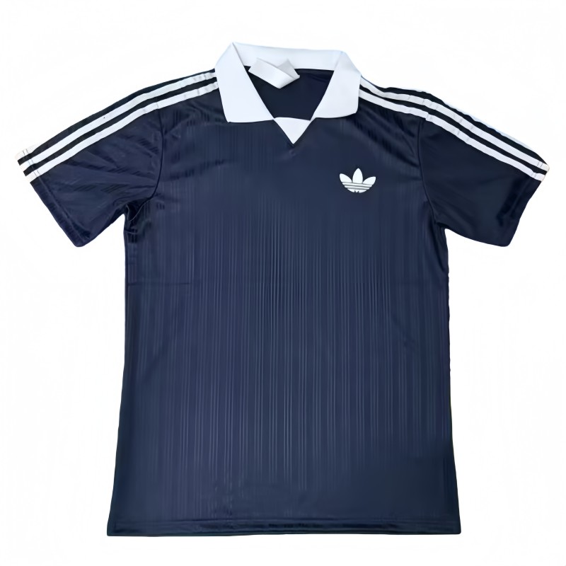 2025-26 Mens Ad Casual Edition blue polo soccer jersey