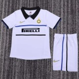 1998-1999 Kids Inter Milan Away Retro Soccer Jersey