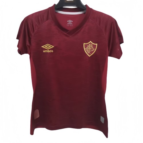 2025-26 Women Fluminense Third Away Red Fans Soccer Jersey