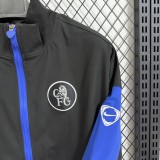2025-26 Mens Chelsea black windbreaker