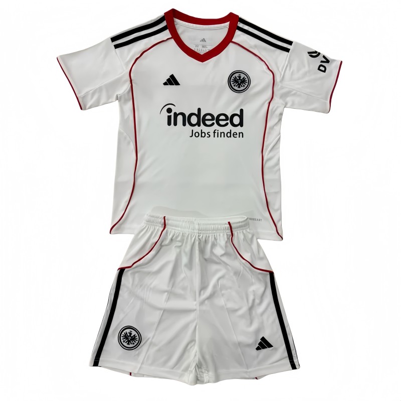 2025-26 Kids Frankfurt Away Soccer Jersey