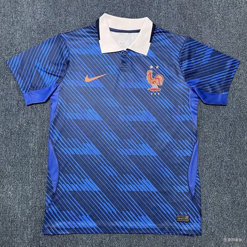 2026-27 Mens France blue home soccer Jersey