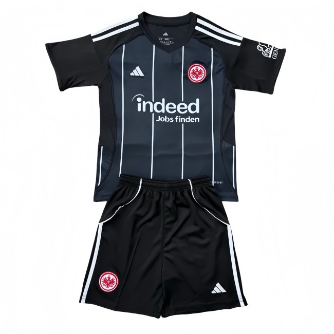 2025-26 Kids Frankfurt Black Soccer Jersey