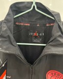 2025-26 Mens PSG Jordan Black Windbreaker