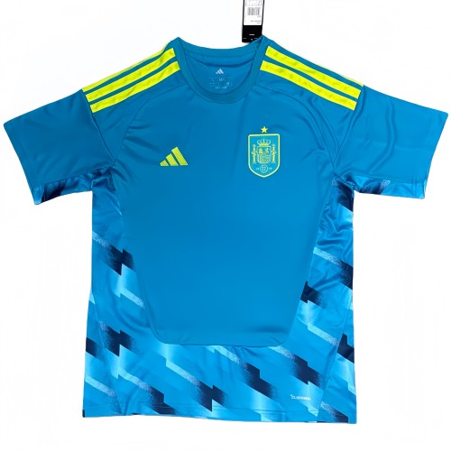 2026-27 Mens Spain Blue Goalkeeper soccer Jersey