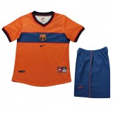 1998-1999  Kids Retro Barcelona Third away  Soccer Jersey