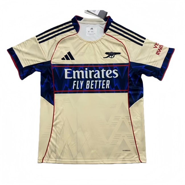 2025-26 Mens Arsenal Special Edition yellow-blue  soccer Jersey