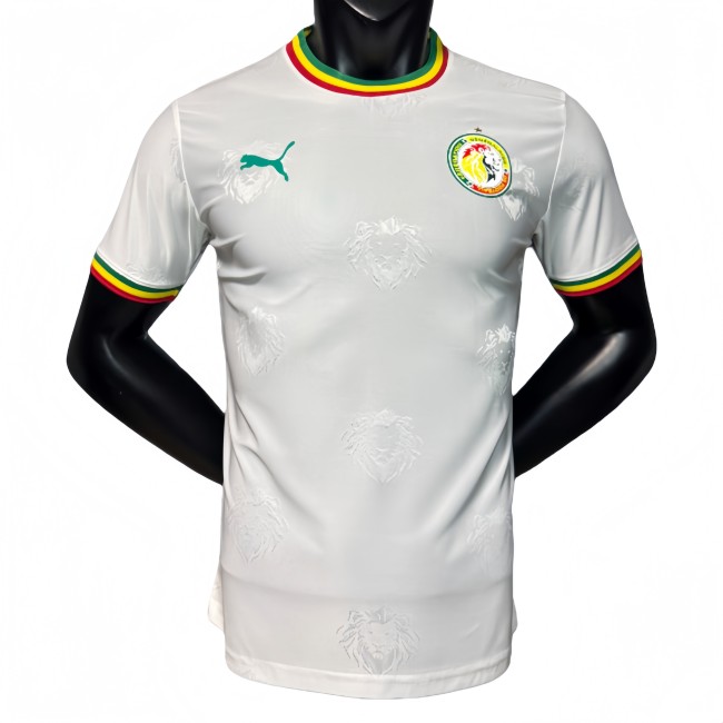 2025-26 Mens Senegal White Special Edition Player soccer jersey