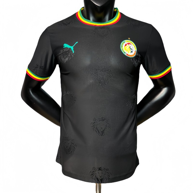 2025-26 Mens Senegal black Special Edition Player soccer jersey