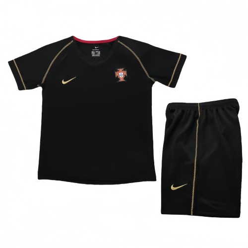 2006 Portugal Away Kids Retro Soccer Jersey