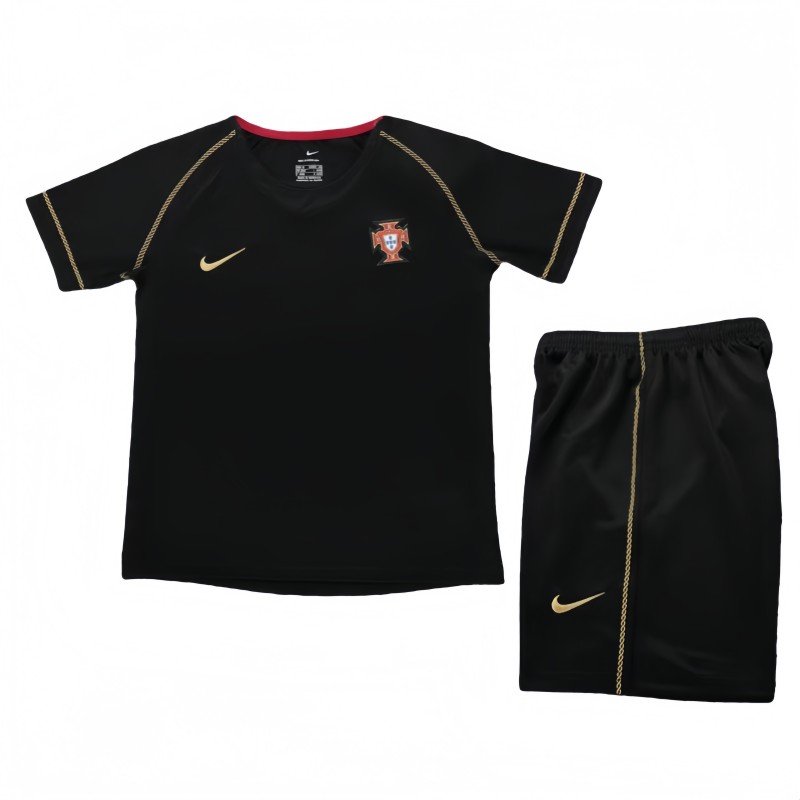 2006 Portugal Away Kids Retro Soccer Jersey