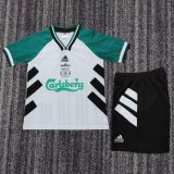 1993-95 Kids LIV Away Retro soccer Jersey