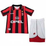 1997-98 Kids AC Home  Retro Soccer Jersey