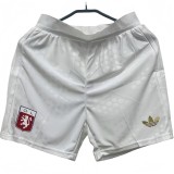 2025-26 Mens Lyon home white  player version Shorts Pants