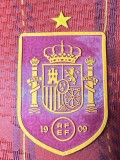 2026-27 Mens Spain home red  Player version Long Sleeve soccer  Jersey