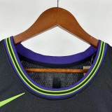 25-26 Pelicans POOLE #3 Black City Edition Top Quality Hot Pressing NBA Jersey