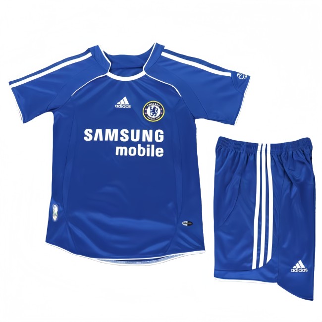 2006-2007  Chelsea Home Kids Retro Soccer Jersey