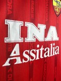 1999-00 Roma Retro home Long Sleeve Soccer Jersey