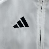 2025-26 Mens Germany White Black Double Sided windbreaker