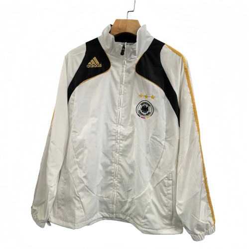 2025-26 Mens Germany white Retro version windbreaker