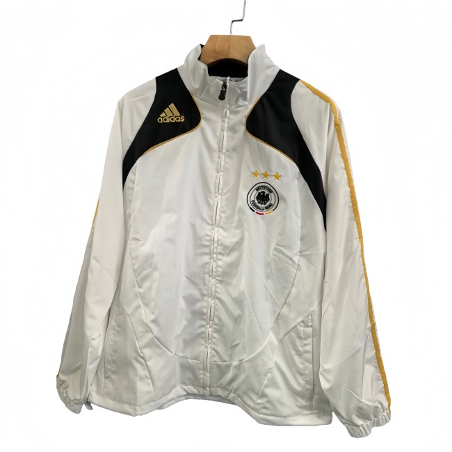 2025-26 Mens Germany white Retro version windbreaker