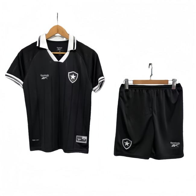 2025-26 KIDS Botafogo away black Soccer Jersey