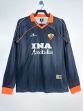 1999-00 Roma  Retro third away Long Sleeve Soccer Jersey