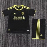 2010-2011 Kids LIV Third Away Retro soccer Jersey