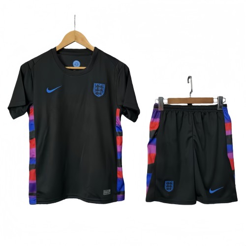 2025-26 Kids England Away Soccer Jersey