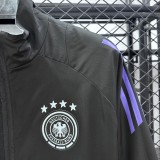 2025-26 Mens Germany White Black Double Sided windbreaker