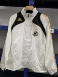 2025-26 Mens Germany white Retro version windbreaker