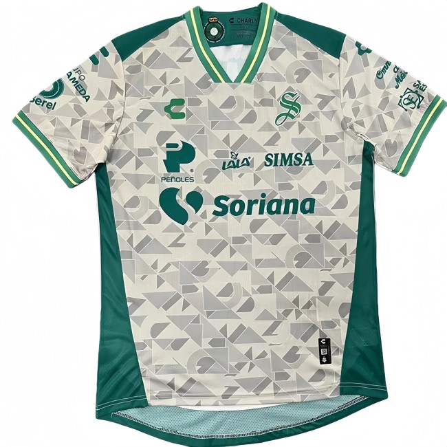 2025-26 Mens Santos Laguna Away Fans Soccer Jersey