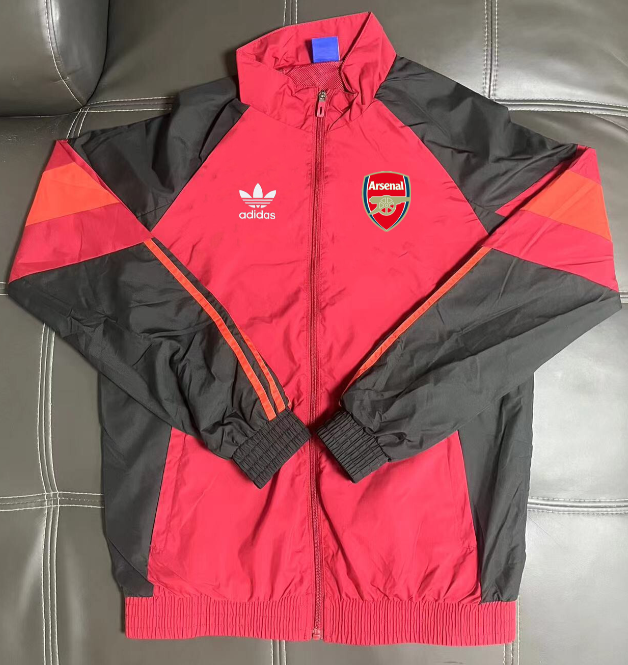 2025-26 Mens Arsenal red windbreaker