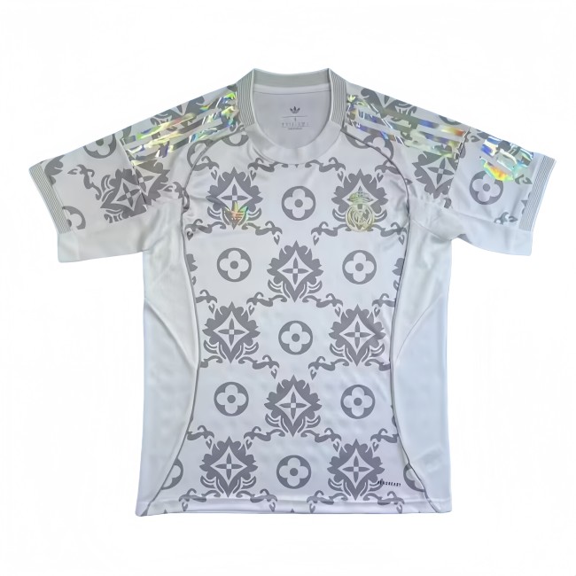 2025-26 Mens  Real Madrid Special Edition white soccer Jersey