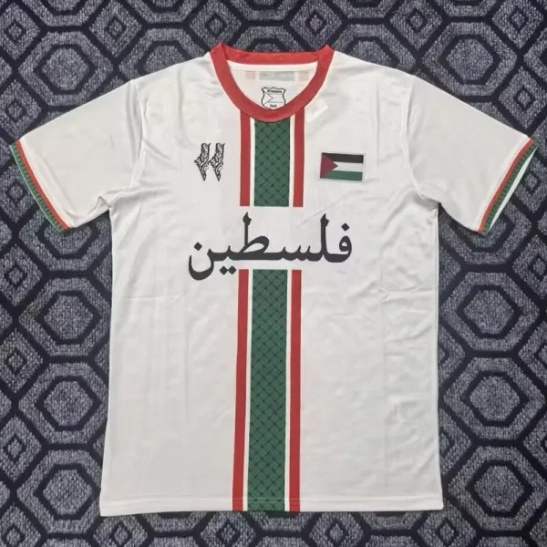 2025-26 Mens Palestina White Special Edition soccer jersey