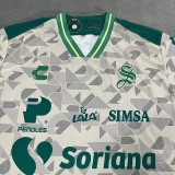 2025-26 Mens Santos Laguna Away Fans Soccer Jersey