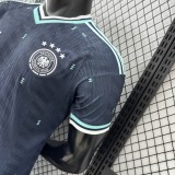 2026-27 Mens Germany away blue Player Soccer Jersey