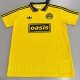 2025-26 Mens Oasis #25 Yellow Polo soccer jersey