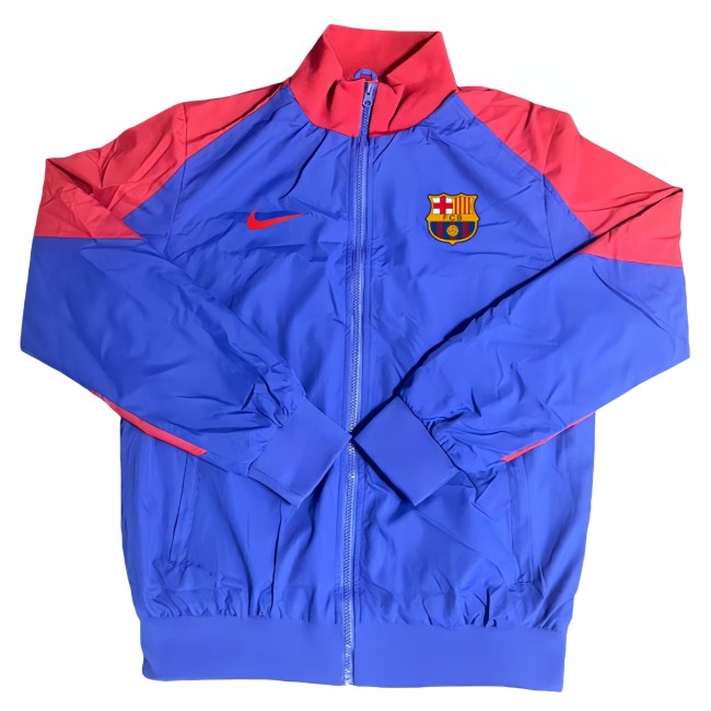 2025-26 Mens Barcelona blue red Windbreaker