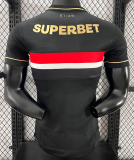 2025-26 Mens Sao Paulo  Player  Third away black Soccer Jersey