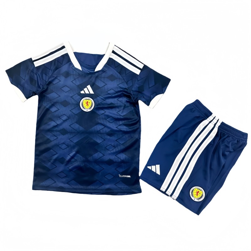 2026-27 Kids Scotland Home blue Soccer Jersey