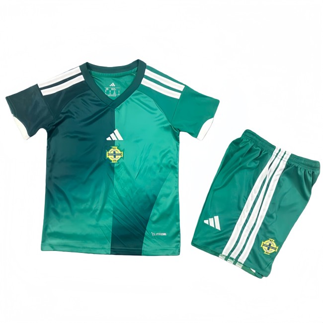 2026-27Kids  Northern Ireland Home Soccer Jersey
